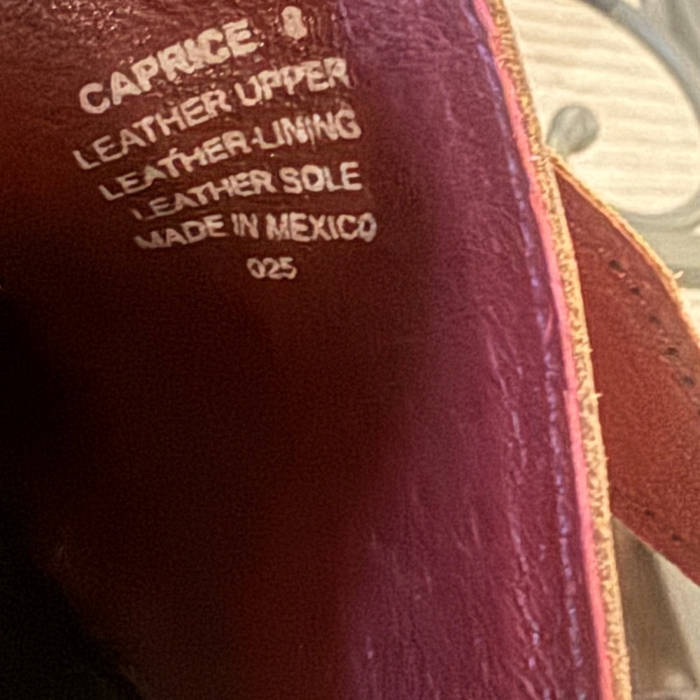 Freebird by Steven Black and Red Leather Caprice Sandals - Picture 5 of 5